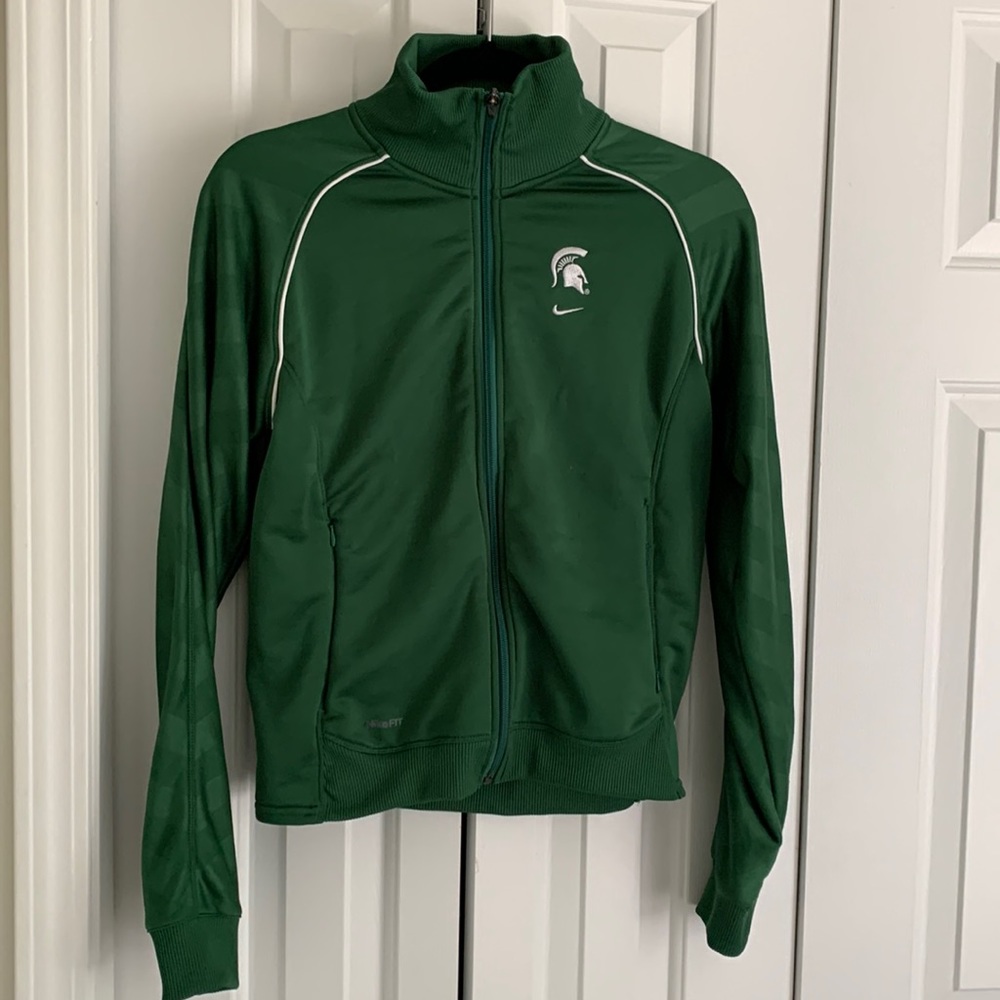 Michigan State Nike Zip Up